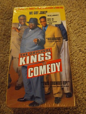 The Original Kings of Comedy~Steve Harvey, Bernie Mac, Cedric,with watermark VHS
