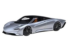 Autoart 1/18 McLaren Speed ​​Tail Metallic Silver Completed
