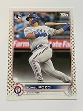 2022 Topps Baseball Gold Stars Rookie #649 - Yohel Pozo RC - Texas Rangers