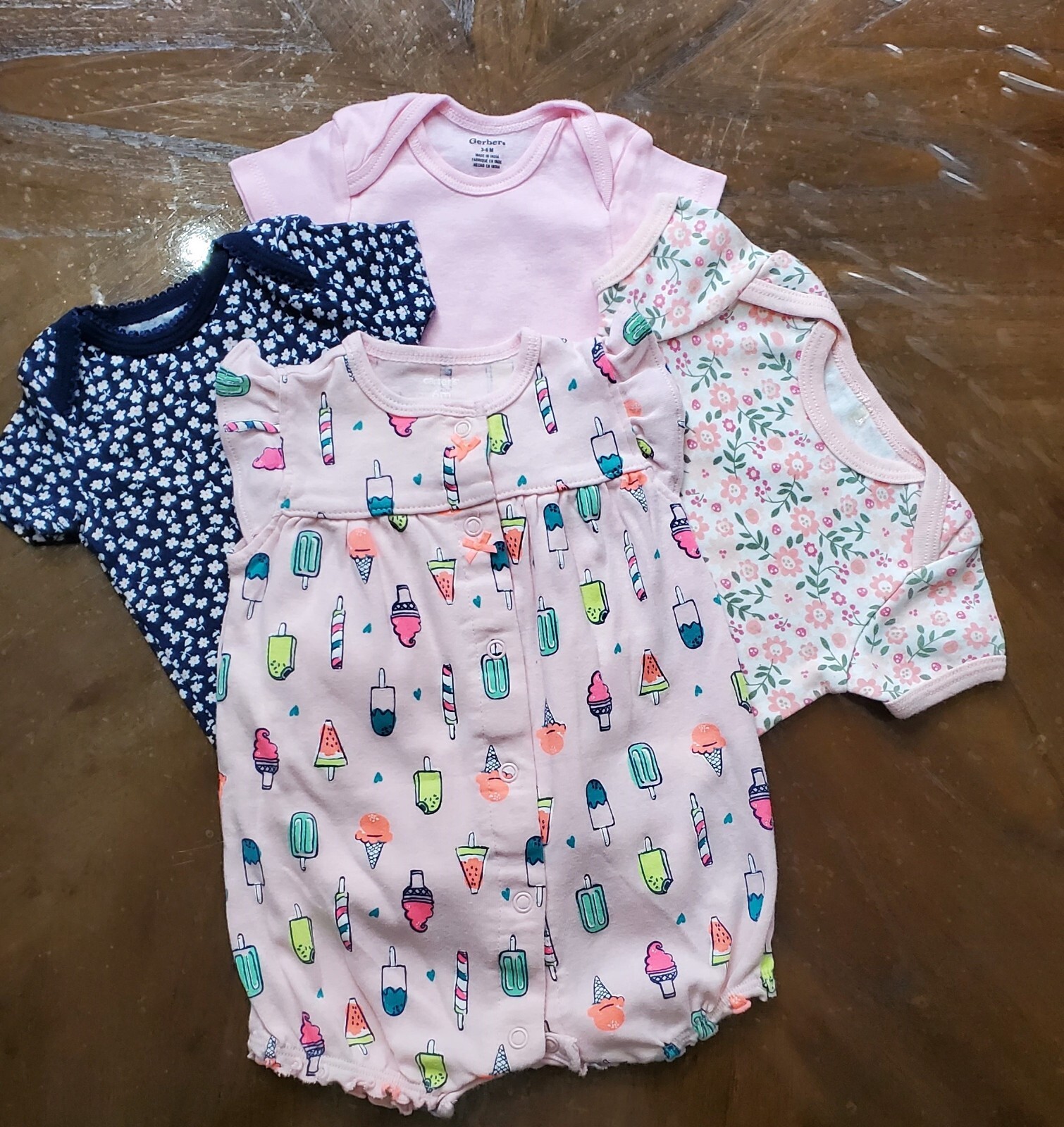 Ropa De Bebe Recien Nacido 0-18 Meses Trajes de Bebes Monos Monitos Niña image 6