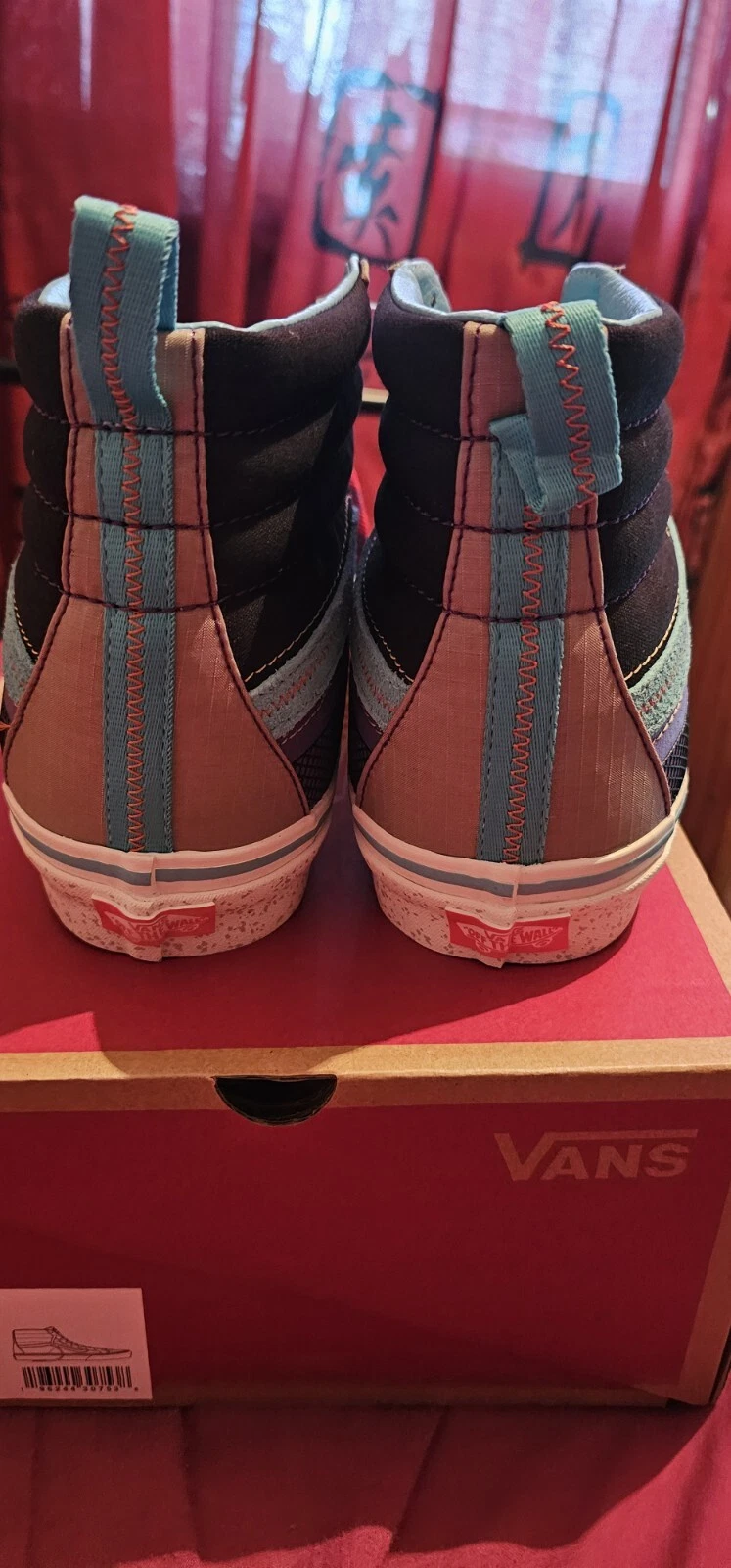 Vans Sk8 Hi 38 DVD UK taglia 10 Gentian V