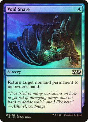 MTG FOIL Void Snare  - Magic 2015 #082
