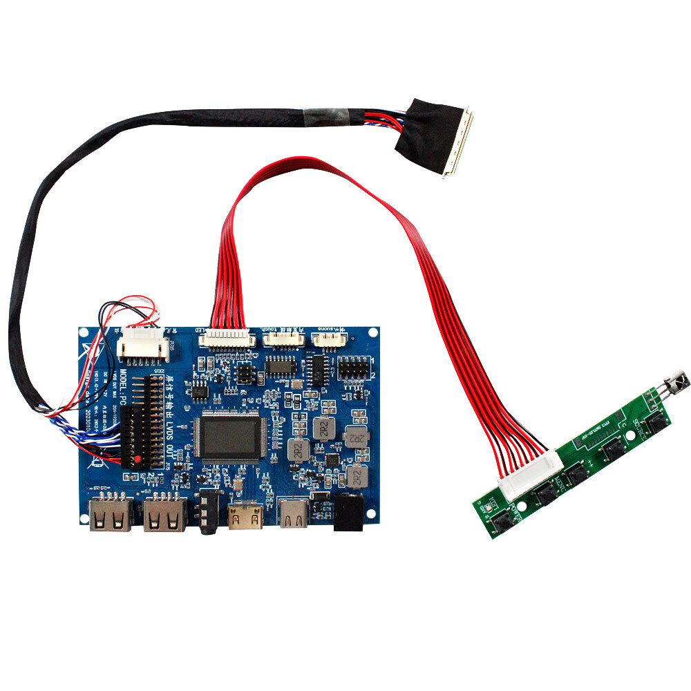 HD USB Type C Controller Board for 7"" 10.1 inch 1280x800 LVDs 40pin LCD Screen