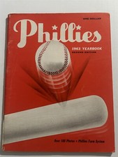 1963 PHILADELPHIA PHILLIES Yearbook JOHNNY CALLISON Richie ALLEN Rookie MAHAFFEY