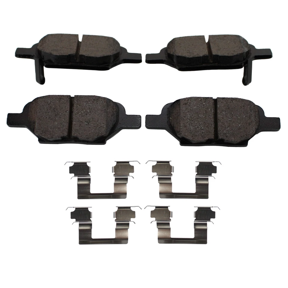 Pastillas de freno de disco traseras ProAct Akebono para Chevy Malibu HHR Pontiac G6 Saturn Sky Foto 4 de 4
