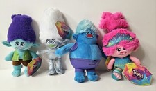 TROLLS BAND TOGETHER Plush Set Of 4 / DreamWorks / Limited Edition / BRAND NEW
