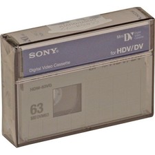 1 Sony Z1U HD mini DV tape HDM-63VG for FX7 HVR-Z1U FX1000 S270U V1U HC9 FX1 Z7