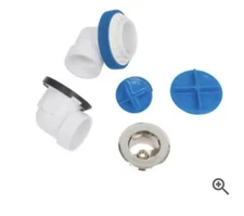 Dearborn True Blue 1-1/2" Tub Drain Kit - with Overflow Model: P9975 NWT