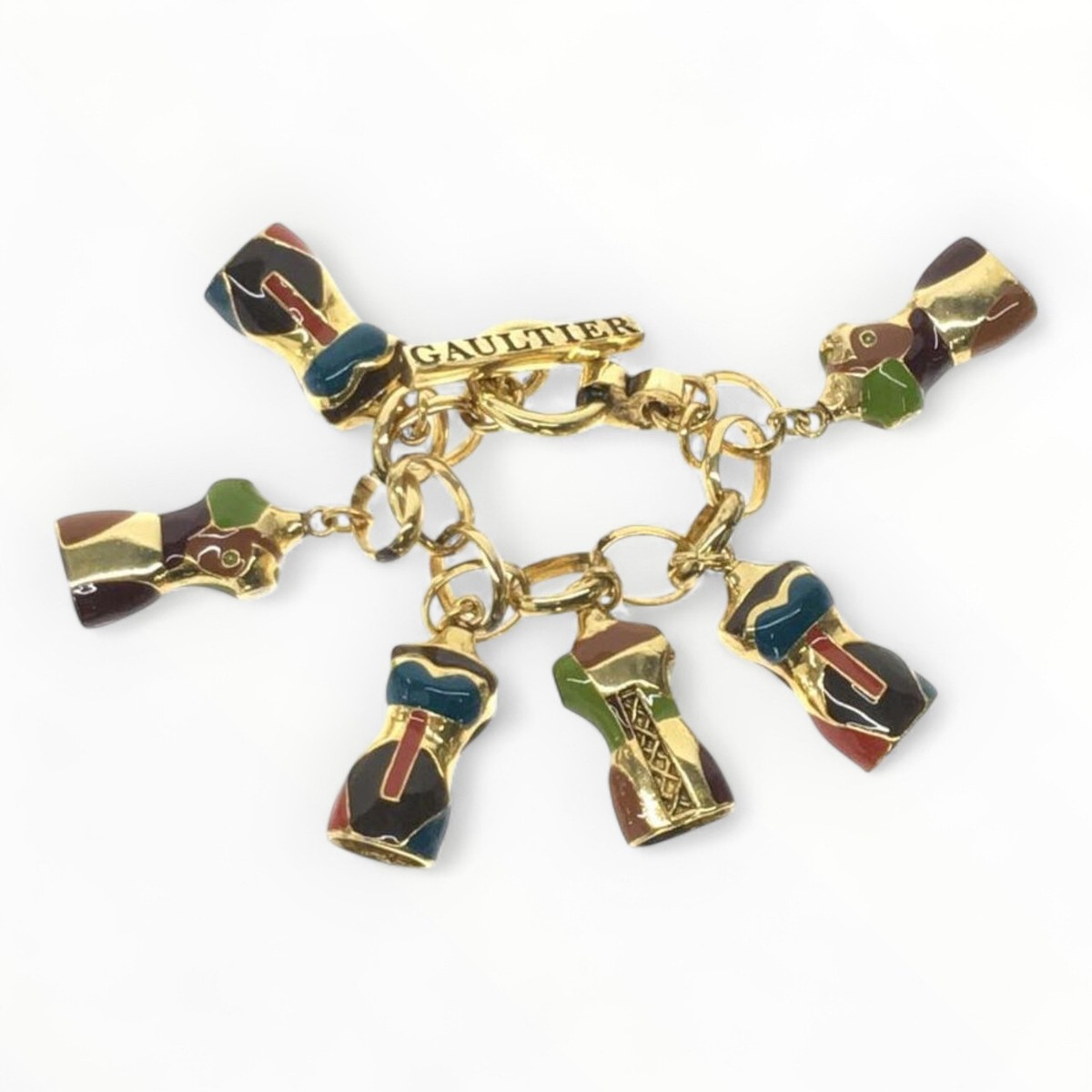 アクセサリー jean paul gaultier 90s cross-bracelet Vintage Jean Paul Gaultier Silver Cross Bracelet/ Hidden