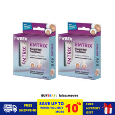 2 X EMTRIX Fungal Nail Treatment 10ml