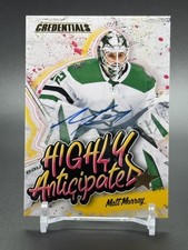 2023-24 UD Credentials Highly Anticipated HA-19 MATT MURRAY Dallas Stars