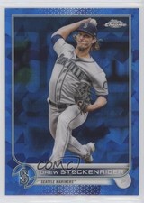 2022 Topps Chrome Update Sapphire Edition Drew Steckenrider #US205 11pj
