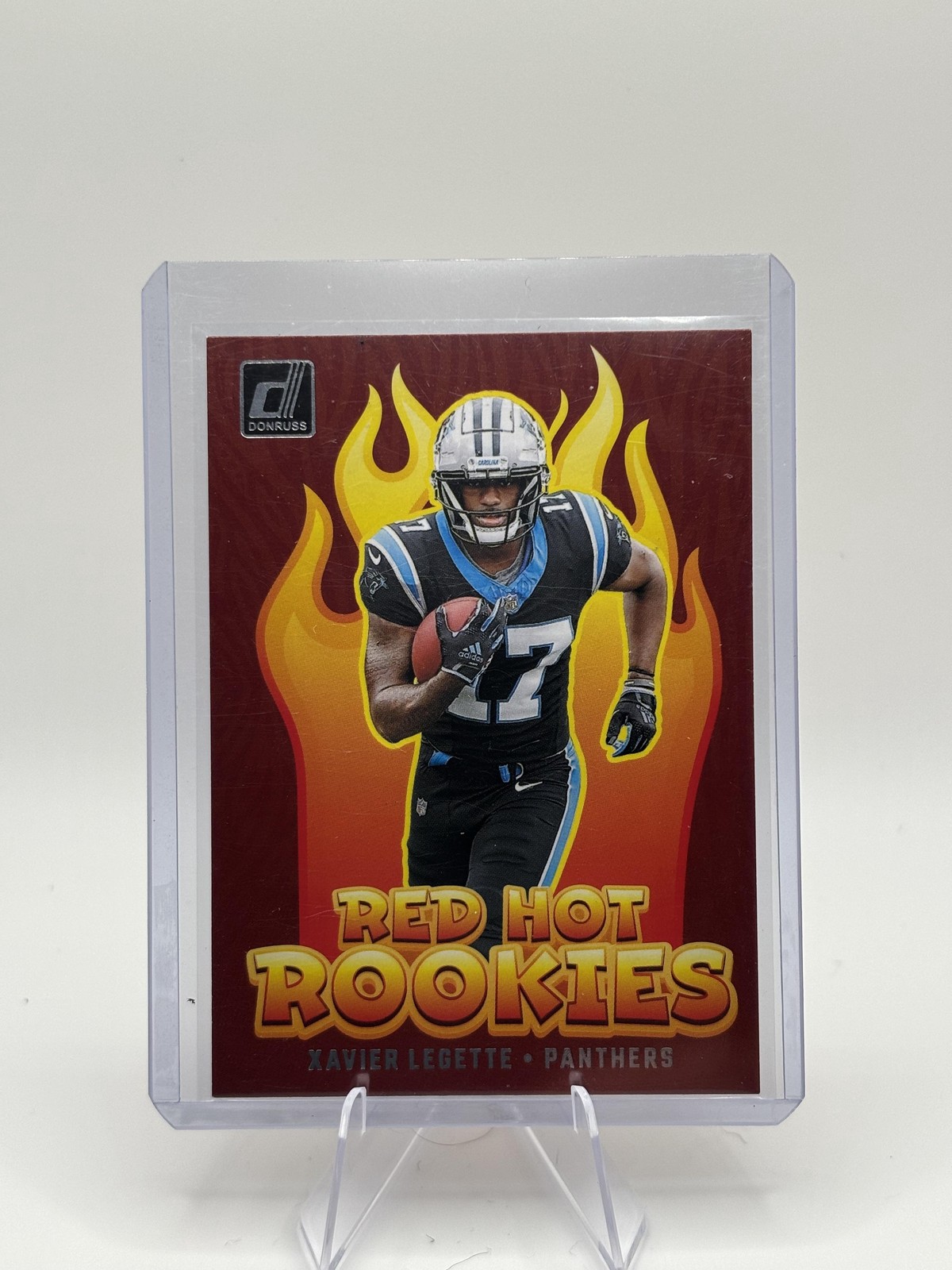 2024 Donruss #RHR-XLE Xavier Legette Red Hot Rookies
