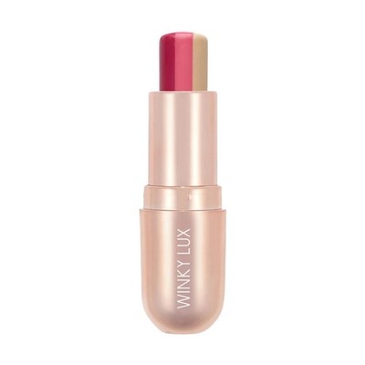 Strawberry Rose Tri-Color Tinted Lip Balm   Hydrating Lip Balm, Sheer Pink Ti...