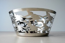 BRANDANI rara fruttiera acciaio serie PINOCCHIO da collezione vtg collodi alessi