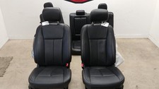 2018-2020 Ford F150 Lariat Crew Cab Oem Front Rear Black Leather Seats