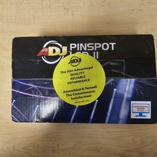 American DJ ADJ Pinspot LED II Beam 3W White Pin Spot Party Stage Light Tested