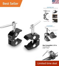 Super Clamp 2-Pack Magic Arm Clamp for Camera Monitor LED Light