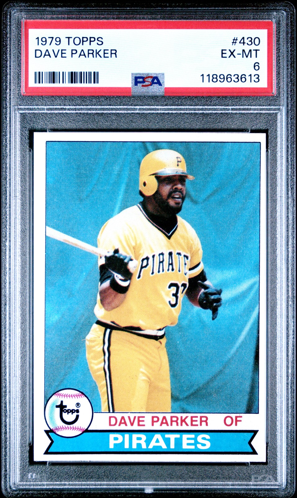 1979 TOPPS #430 DAVE PARKER PSA 6