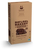 Nature's Bakery Double Chocolate Brownie Bars 12 Twin Packs Healthy Snack