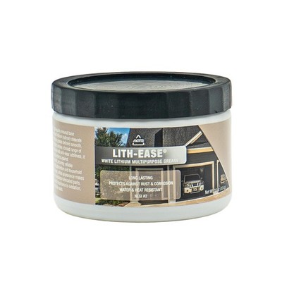 AGS Lith-Ease White Lithium Grease, 16 oz Tub, All Weather Performance, 16