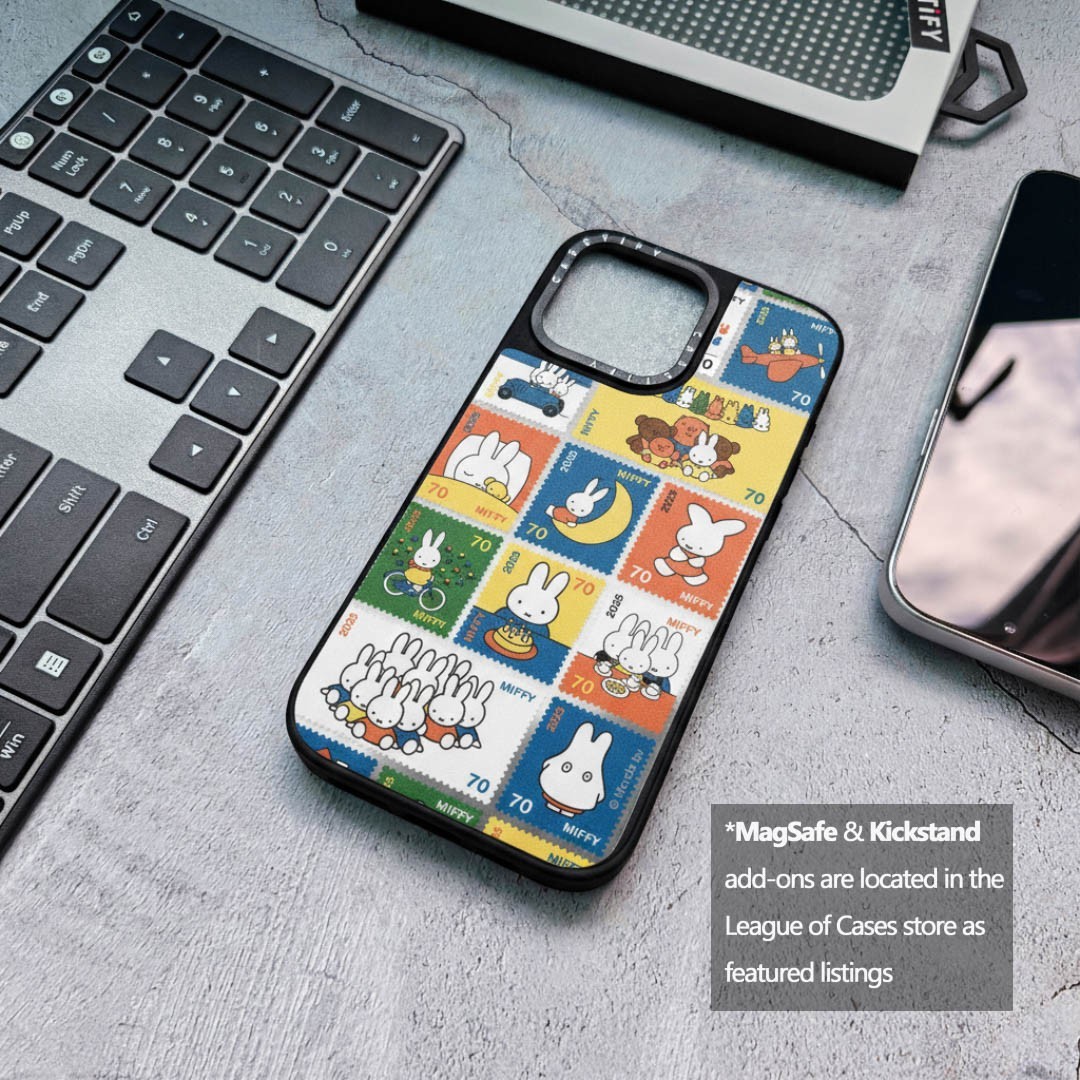 Miffy Casetify Mirror Case for iPhone 13-17 | optional MagSafe