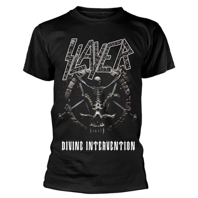 Slayer 'Divine Intervention 2014 Dates' T-shirt noir- NOUVEAU ET OFFICIEL!
