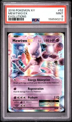 ポケモンカードゲーム 2016 Mewtwo EX Evolutions PSA 9 PSA 9 Mewtwo Ex #52 2016 Pokemon Xy Evolutions 158590212 | eBay