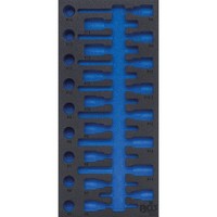 Bgs 4117-1 Werkstattwageneinlage 1/3: Bit-Einsatz-Satz | Leer | FüR Art. 4117