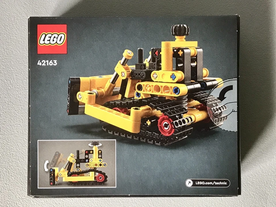 LEGO Technic 42163. Heavy-Duty Bulldozer. Année 2023.  - SCELLÉ. - Photo 3/3