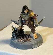 Painted Halfling Rogue Assassin Miniature D&D...