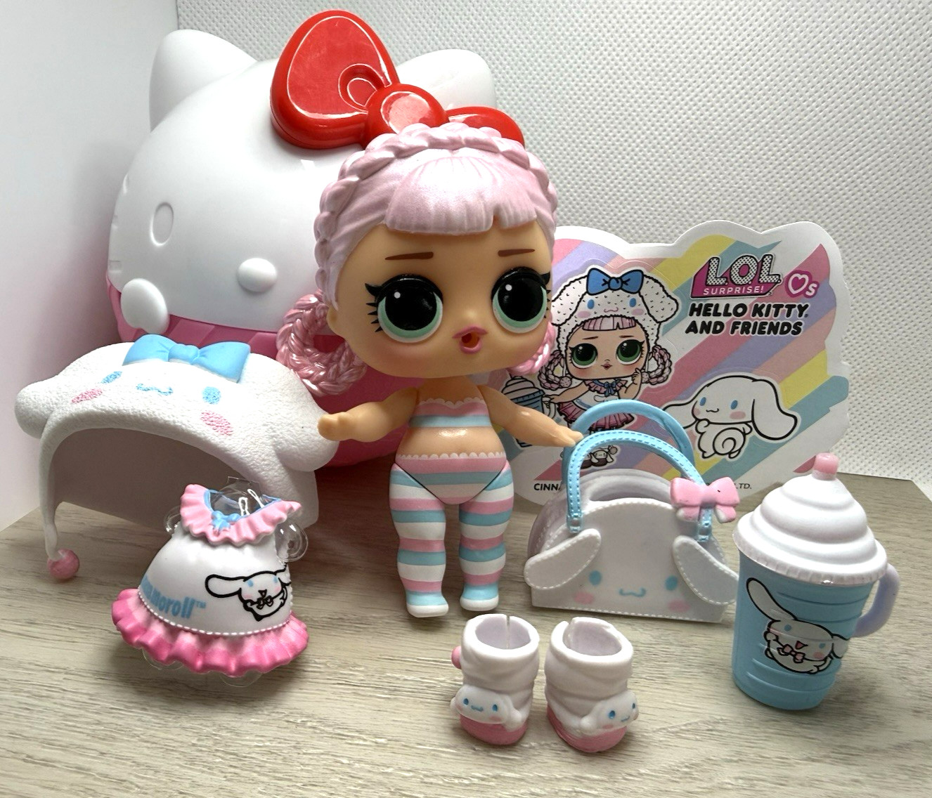 NEW OPENED Lol Surprise Hello Kitty & Friends CINNAMOROLL SW