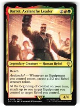Barret, Avalanche Leader #79 (NM) (Non-Foil) (R) (FIC) Magic MTG