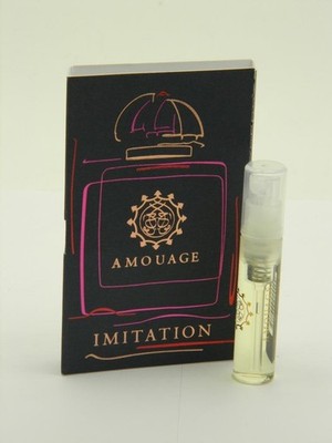 Amouage IMITATION WOMAN EDP Vial Natural Spray 2ml New With Card