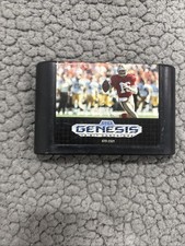 ORIGINAL SEGA GENESIS SPORTS TALK FOOTBALL JOE MONTANA GAME