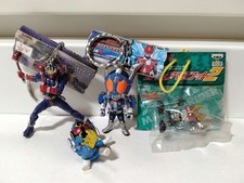Kamen Rider Keychain Figure Lot Set of 4 Kuuga Agito Den-O Decade Prize Japan