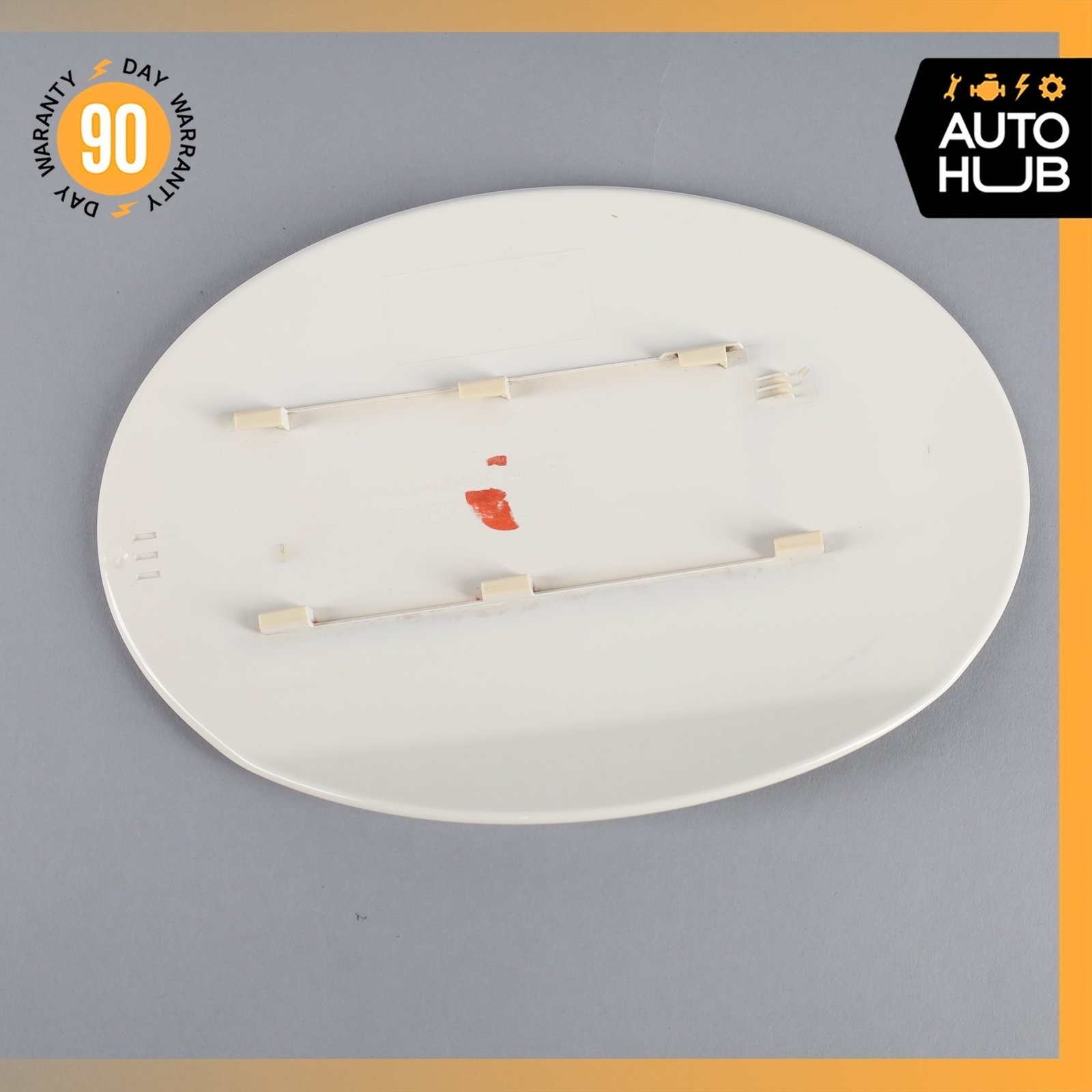14-22 Maserati Ghibli M157 Fuel Gas Tank Lid Door Cover White 670028351 OEM