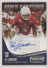 2021 Chronicles Draft Picks Threads Rookie Signatures Bronze BJ Emmons Auto 9r9