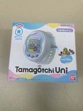 Tamagotchi Uni Prism White Limited Color Virtual Pet Wifi New Sealed Japan