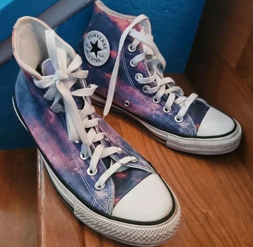 Galaxy Converse All Star unisex taglia 9 da donna e 7 da uomo