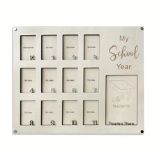 1pc School Years Photo Frame, Graduation School Picture Frame, Back to2729