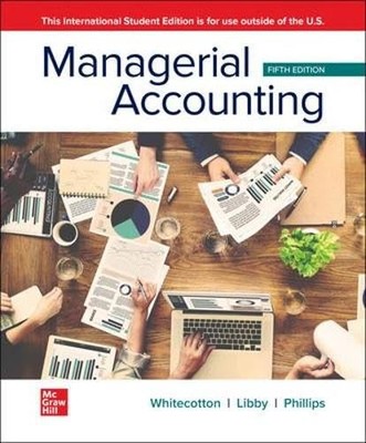 Managerial Accounting ISE, Phillips Associate Professor