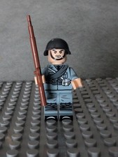 WW2 brick, Italian Soldier, Soldat Italien, compatible Sluban...