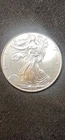1996 AMERICAN SILVER EAGLE 1 TROY OZ .999 FINE SILVER. KEY DATE. LOW MINTAGE. BU