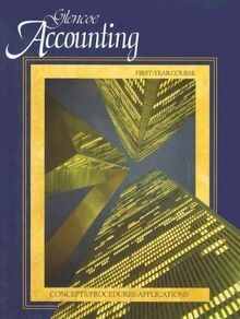 Glencoe Accounting: Concepts, Procedures, Applications :... | Buch | Zustand gut