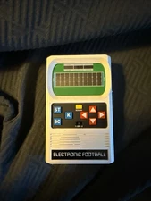 Vintage Mattel Basic Fun Classic Electronic Football Handheld Game Tested Works