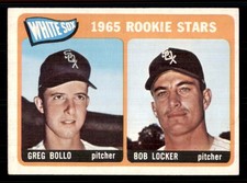 1965 Topps #541 greg Bollo bob Locker Rookie RC Chicago White Sox EX/MT-NM