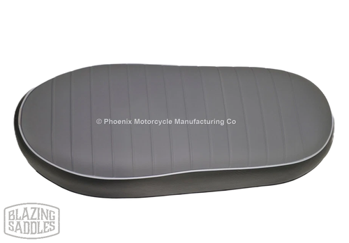 REPLACEMENT DUAL SEAT COVER FOR TRIUMPH T100/120 B0NNEVILLE (1967) - UK SUPPLIED - Picture 4 of 7