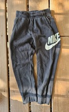 Nike Fleece Joggers Little Boys Size 7 Large Black Sweatpants