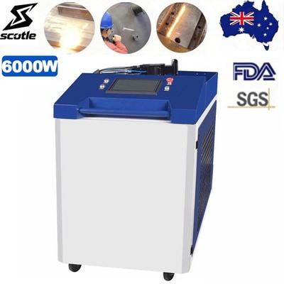 6000W For Industrial Rust Removal Handheld Super Fiber Laser Cleaning Machine AU